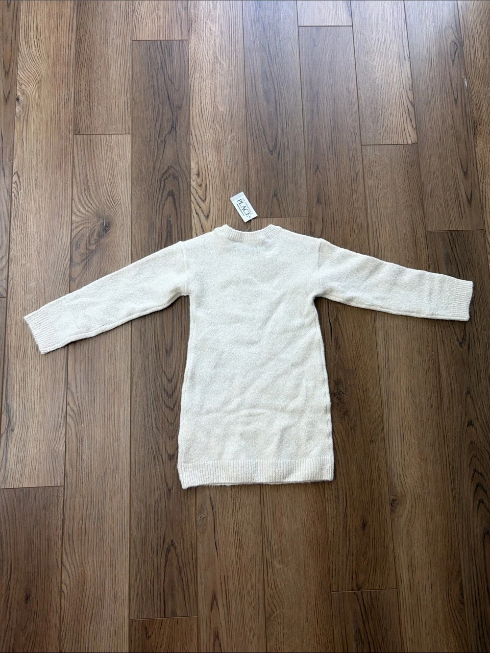 The Children's Place| Cream Sparkle & Sequin Sweater Dress